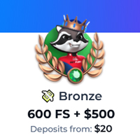 Betfury Welcome Bonus Bronze