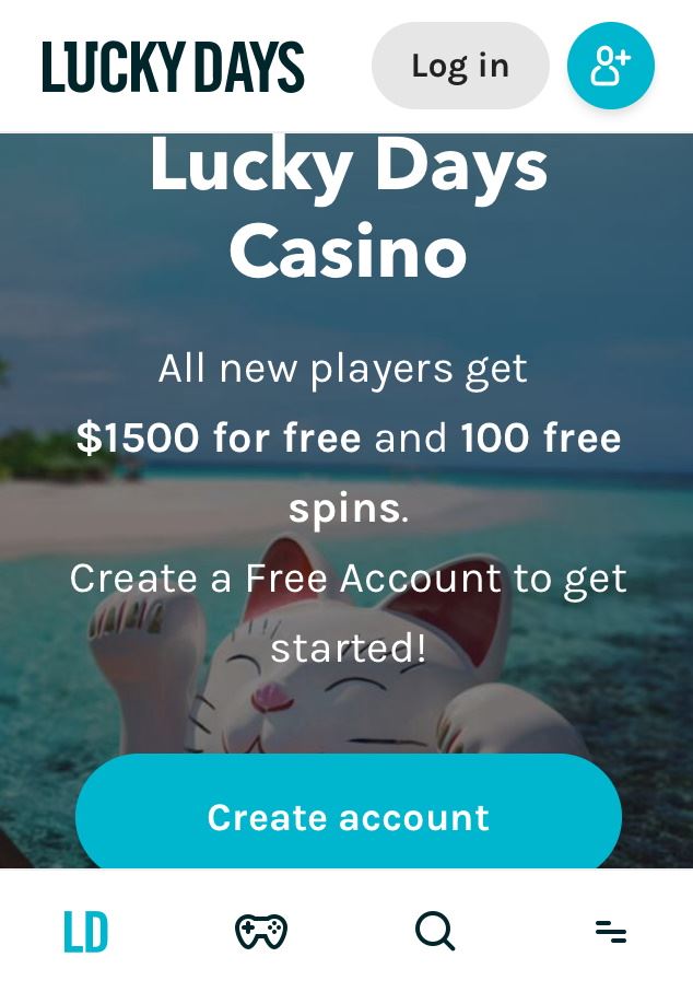 Lucky Days mobile App