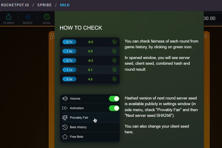 rocketpot-casino-how-to-check-provably-fair-hilo-game