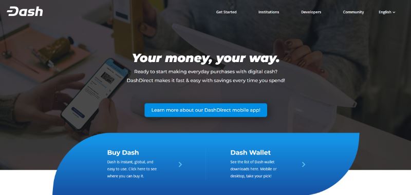 Dash-website