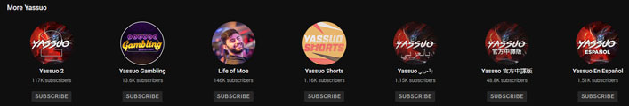 yassuo-youtube-channels